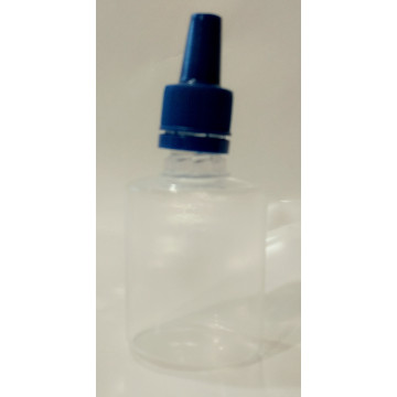 флакон 30 мл пластиковый с вставкой капельницей